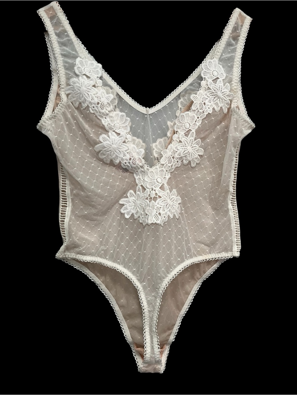 Victoria secret Lace bodysuit size M‎
